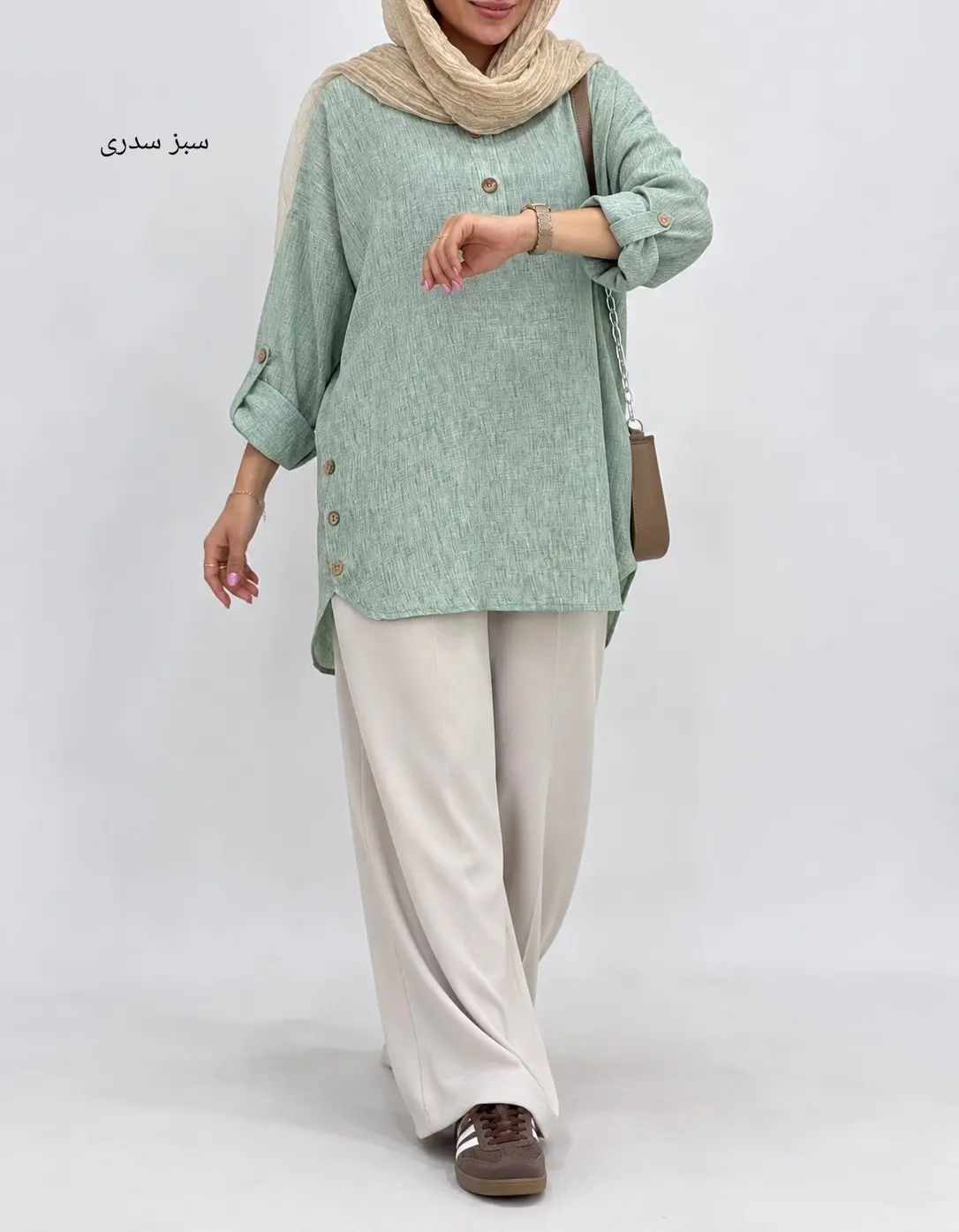 مانتو لینن زارا آینور
